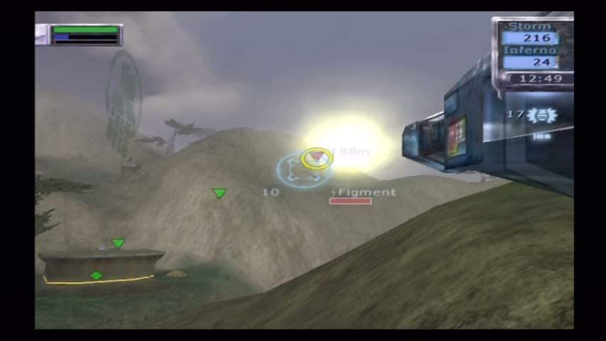 
Tribes: Aerial Assault | PlayStation 2 | gameplay screenshot | Region: North America | source-country= | Data by MobyGames.com