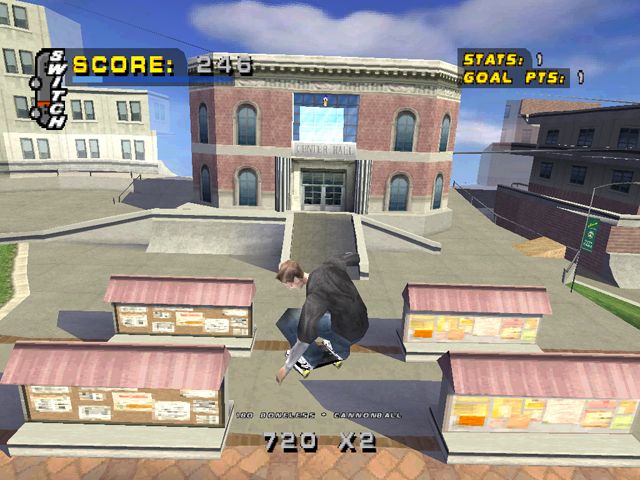 
Tony Hawk's Pro Skater 4 | PlayStation | gameplay screenshot | Data by MobyGames.com
