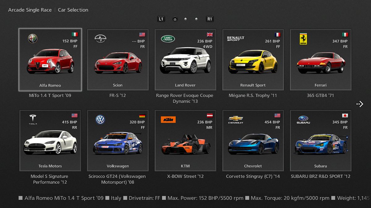 
Gran Turismo 6 - Anniversary Edition | PlayStation 3 | gameplay screenshot | Data by MobyGames.com