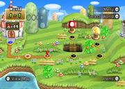 
New Super Mario Bros. Wii | Wii | gameplay screenshot | Region: North America | source-country= | Data by MobyGames.com