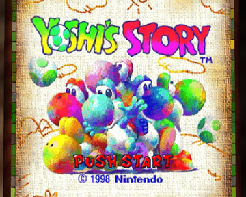 Yoshi's Story | Nintendo 64 | gameplay screenshot | region=North America | source-country= | zypher-v2 | moby-1301171331f8 | Data by MobyGames.com