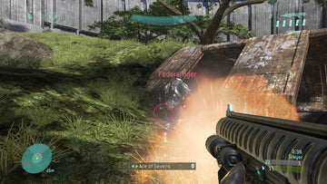 Halo 3 | Xbox 360 | gameplay screenshot | region=North America | source-country= | zypher-v2 | moby-b901e89ad08d | Data by MobyGames.com