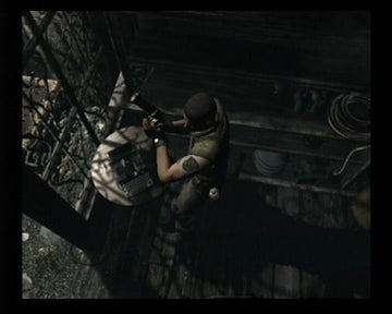 Resident Evil | GameCube | gameplay screenshot | region=North America | source-country= | zypher-v2 | moby-4ff9324f9435 | Data by MobyGames.com