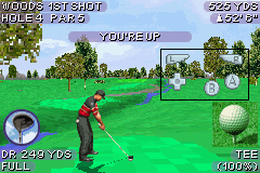 
Tiger Woods PGA Tour 2004 | Game Boy Advance | gameplay screenshot | Data by MobyGames.com