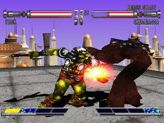 
Star Wars: Masters of Teräs Käsi | PlayStation | gameplay screenshot | Data by MobyGames.com