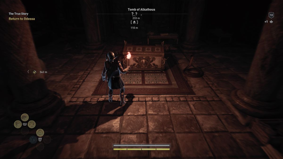 
Assassin's Creed: Odyssey | PlayStation 4 | gameplay screenshot | Region: North America | source-country= | Data by MobyGames.com