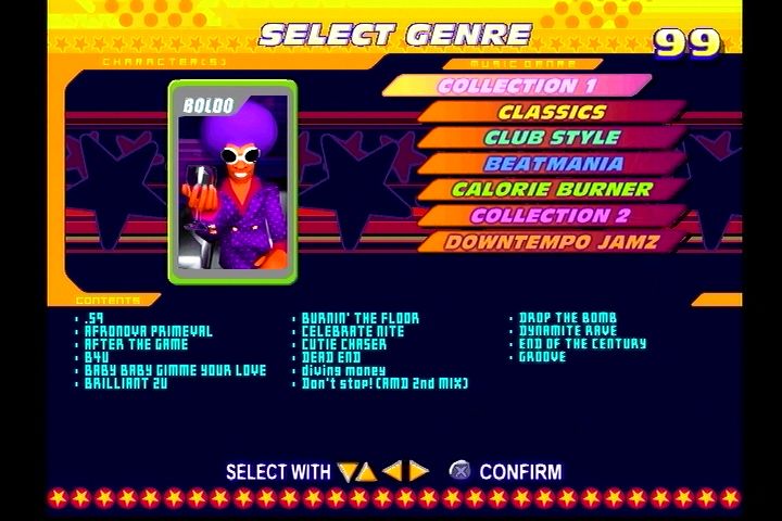 
Dance Dance Revolution: Konamix | PlayStation | gameplay screenshot | Region: North America | source-country= | Data by MobyGames.com