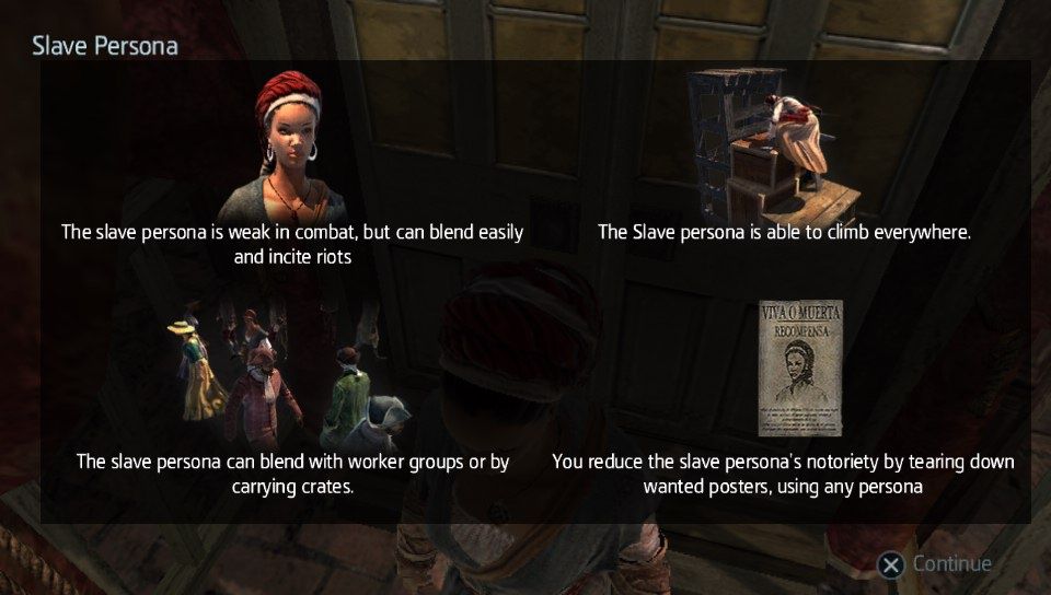 Assassin's Creed III: Liberation | PS Vita | gameplay screenshot | region=North America | source-country= | zypher-v2 | moby-109b0d69cf45 | Data by MobyGames.com