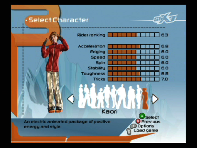 
SSX 3 | GameCube | gameplay screenshot | Data by MobyGames.com