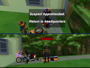 Road Rash: Jailbreak | PlayStation | gameplay screenshot | region=North America | source-country= | zypher-v2 | moby-f8e3dc1e907a | Data by MobyGames.com