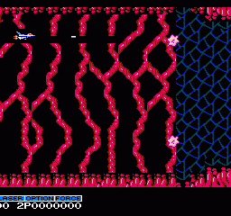 
Life Force | NES | gameplay screenshot | Data by MobyGames.com
