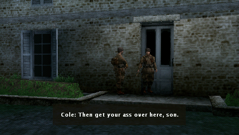 
Brothers in Arms: D-Day | PSP | gameplay screenshot | Data by MobyGames.com