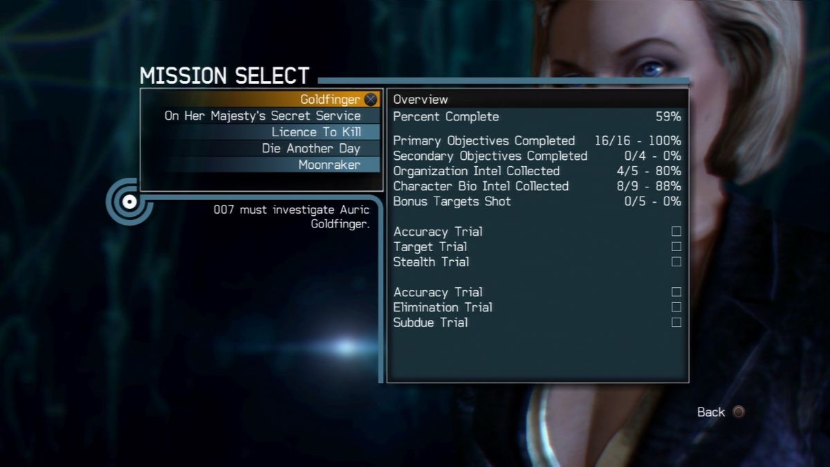 007: Legends | PlayStation 3 | gameplay screenshot | Data by MobyGames.com