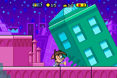 
The Fairly OddParents!: Breakin' da Rules | Game Boy Advance | gameplay screenshot | Data by MobyGames.com