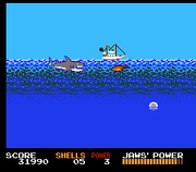 
Jaws | NES | gameplay screenshot | Data by MobyGames.com