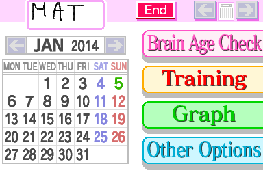 
Brain Age: Train Your Brain in Minutes a Day! | Nintendo DS | gameplay screenshot | Region: North America | source-country= | Data by MobyGames.com