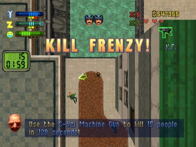 
Grand Theft Auto 2 | PlayStation | gameplay screenshot | Region: North America | source-country= | Data by MobyGames.com