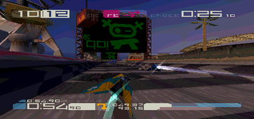 
WipEout 3 | PlayStation | gameplay screenshot | Data by MobyGames.com
