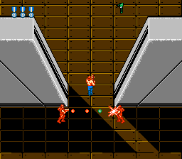 Super Contra | NES | gameplay screenshot | Data by MobyGames.com