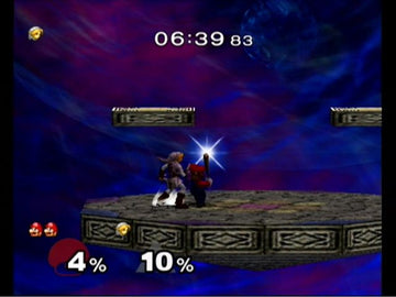 Super Smash Bros.: Melee | GameCube | gameplay screenshot | region=North America | source-country= | zypher-v2 | moby-5307d1347450 | Data by MobyGames.com