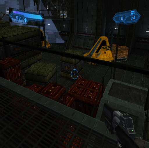 Mace Griffin: Bounty Hunter | PlayStation 2 | gameplay screenshot | Region: North America | source-country= | Data by MobyGames.com