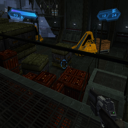 
Mace Griffin: Bounty Hunter | PlayStation 2 | gameplay screenshot | Region: North America | source-country= | Data by MobyGames.com