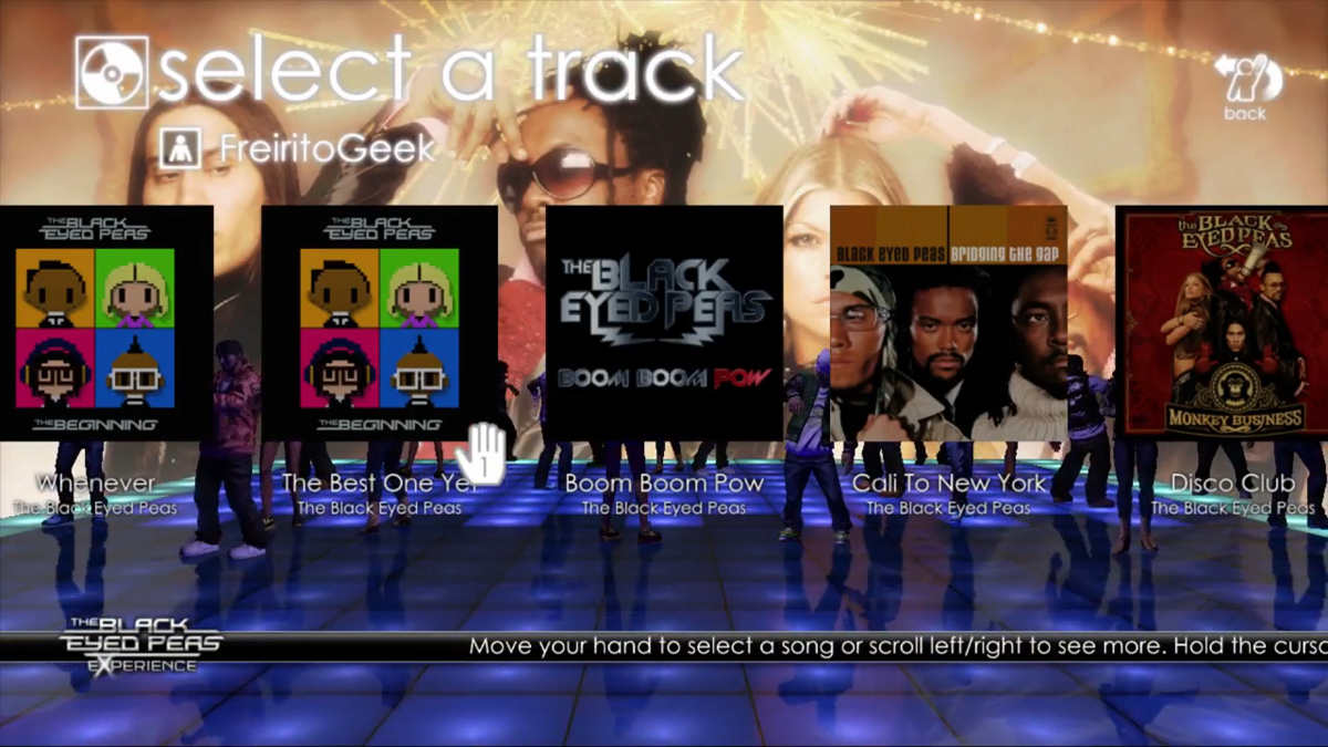The Black Eyed Peas Experience | Xbox 360 | gameplay screenshot | region=North America | source-country= | zypher-v2 | moby-ed9be8f988c2 | Data by MobyGames.com