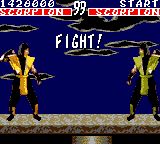 
Mortal Kombat | Game Gear | gameplay screenshot | Data by MobyGames.com