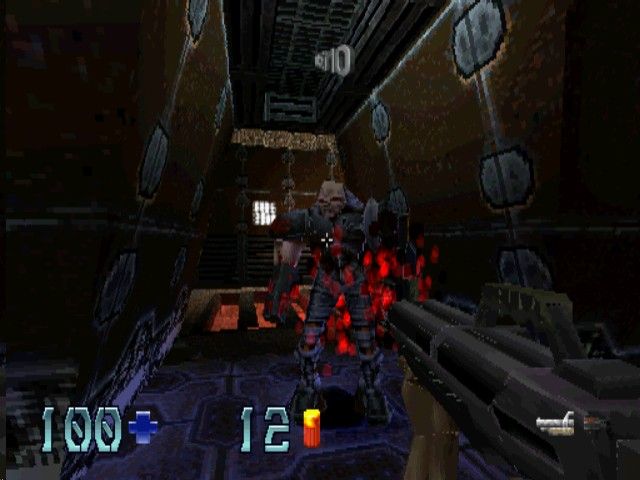 
Quake II | PlayStation | gameplay screenshot | Data by MobyGames.com