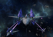 Star Fox Assault | GameCube | gameplay screenshot | region=North America | source-country= | zypher-v2 | moby-4ee77c48e546 | Data by MobyGames.com