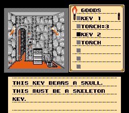 
Shadowgate | NES | gameplay screenshot | Data by MobyGames.com