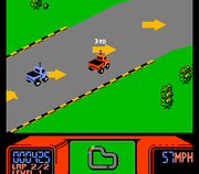 
R.C. Pro-Am | NES | gameplay screenshot | Data by MobyGames.com