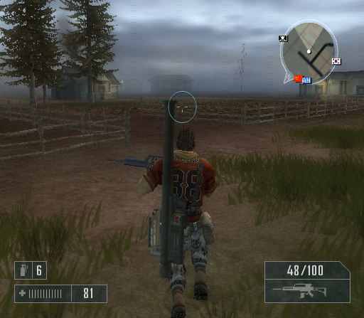 
Mercenaries: Playground of Destruction | PlayStation 2 | gameplay screenshot | Data by MobyGames.com