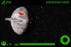 Star Wars: Flight of the Falcon | Game Boy Advance | gameplay screenshot | Data by MobyGames.com