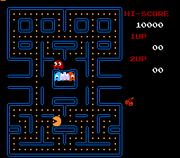 
Pac-Man | NES | gameplay screenshot | Data by MobyGames.com