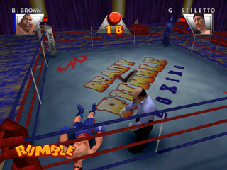 Ready 2 Rumble Boxing | PlayStation | gameplay screenshot | region=North America | source-country= | zypher-v2 | moby-cd932a3d8bb0 | Data by MobyGames.com