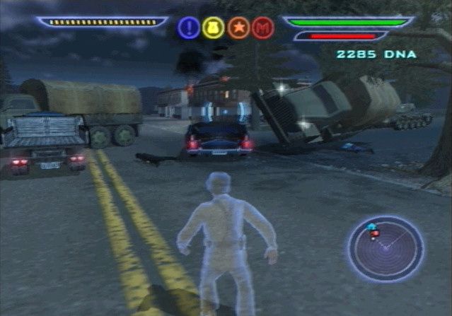 
Destroy All Humans! | PlayStation 2 | gameplay screenshot | Data by MobyGames.com