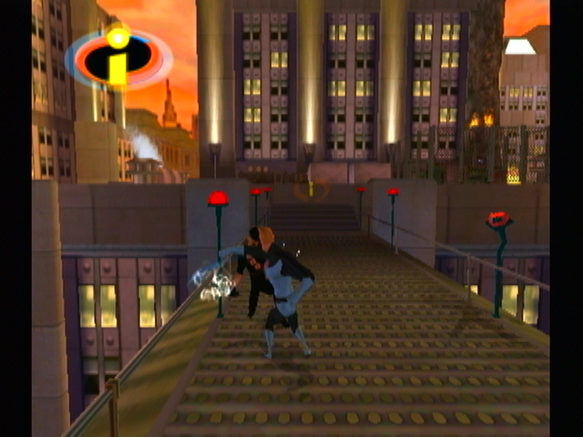 The Incredibles | GameCube | gameplay screenshot | region=North America | source-country= | zypher-v2 | moby-80dd878aa419 | Data by MobyGames.com