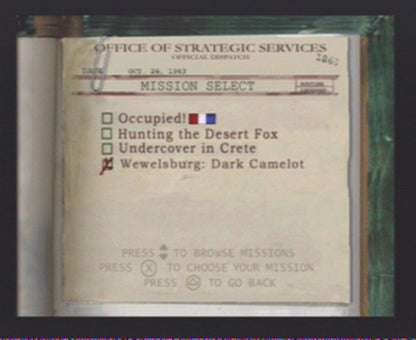 Medal of Honor: Underground | PlayStation | gameplay screenshot | region=North America | source-country= | zypher-v2 | moby-9ec793905eeb | Data by MobyGames.com