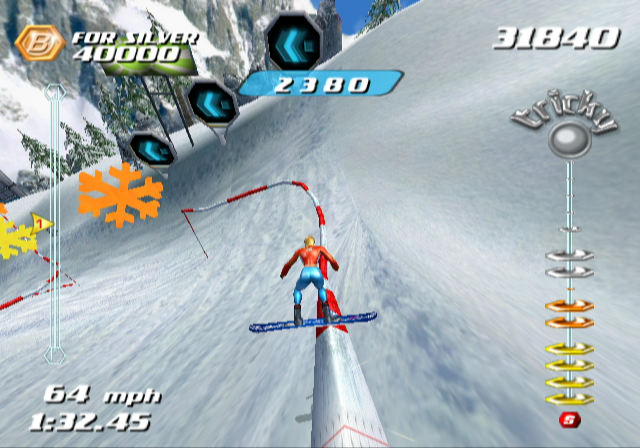 
SSX Tricky | GameCube | gameplay screenshot | Data by MobyGames.com