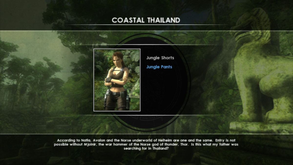 
Tomb Raider: Underworld | PlayStation 3 | gameplay screenshot | Data by MobyGames.com