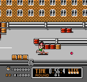 
Town & Country Surf Designs: Wood & Water Rage | NES | gameplay screenshot | Data by MobyGames.com