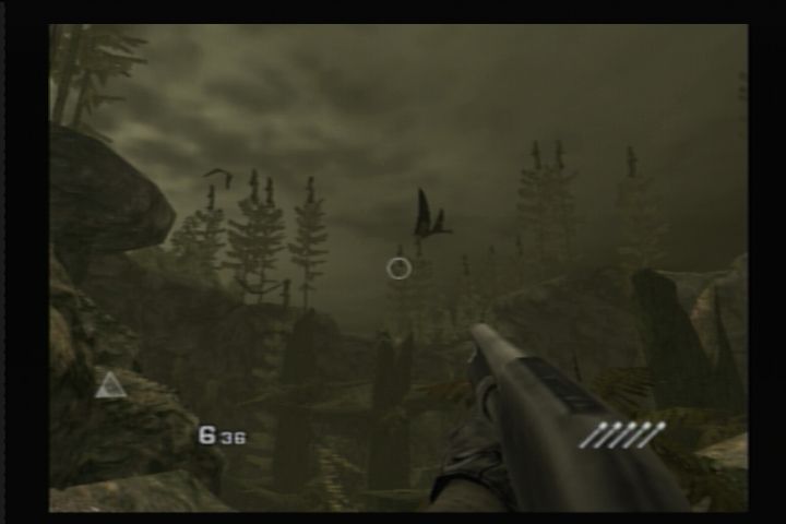 Jurassic: The Hunted | PlayStation 2 | gameplay screenshot | Region: North America | source-country= | Data by MobyGames.com