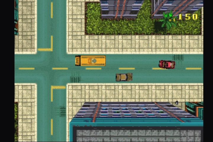 
Grand Theft Auto | PlayStation | gameplay screenshot | Region: North America | source-country= | Data by MobyGames.com