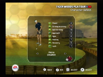 Tiger Woods PGA Tour 08 | Wii | gameplay screenshot | region=North America | source-country= | zypher-v2 | moby-131e4ce1526a | Data by MobyGames.com