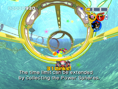 Sonic Heroes | GameCube | gameplay screenshot | region=North America | source-country= | zypher-v2 | moby-ffd9c7871b75 | Data by MobyGames.com