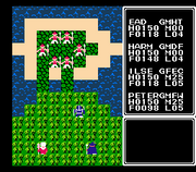 
Exodus: Ultima III | NES | gameplay screenshot | Data by MobyGames.com