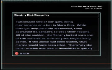 
Doom³ | Xbox | gameplay screenshot | Region: North America | source-country= | Data by MobyGames.com