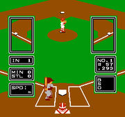 
Major League Baseball | NES | gameplay screenshot | Data by MobyGames.com