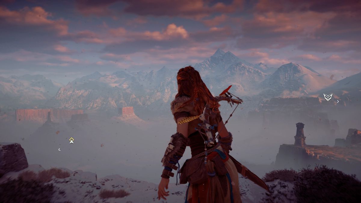 
Horizon: Zero Dawn | PlayStation 4 | gameplay screenshot | Region: North America | source-country= | Data by MobyGames.com